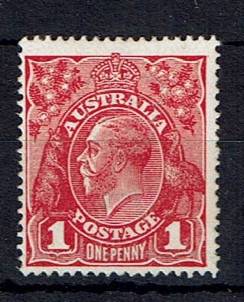Image of Australia SG 21d LMM British Commonwealth Stamp